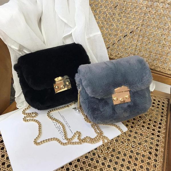 fashion plush messenger bag women pure color chain small square shoulder handbag shopping satchel
fashion plush messenger bag women pure color chain small square shoulder handbag shopping satchel