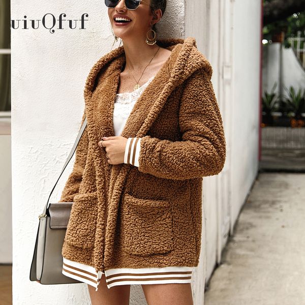 elegant fashion fur coat long sleeve casual soft winter jacket women autumn winter pockets fashion female overcoat outwear, Tan;black
elegant fashion fur coat long sleeve casual soft winter jacket women autumn winter pockets fashion female overcoat outwear, Tan;black