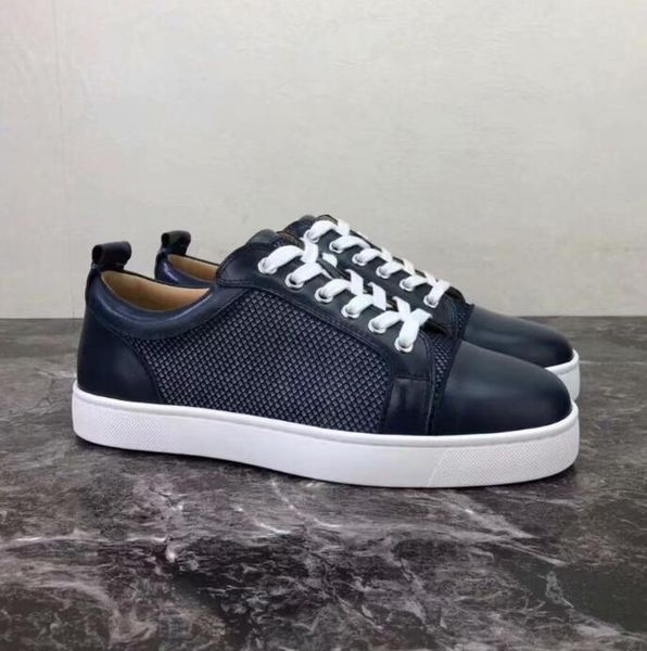 low red bottom sneakers for men mazarine net leather&spikes fashion casual mens womens shoes 2019 designer leisure big size:35-47, Black
low red bottom sneakers for men mazarine net leather&spikes fashion casual mens womens shoes 2019 designer leisure big size:35-47, Black