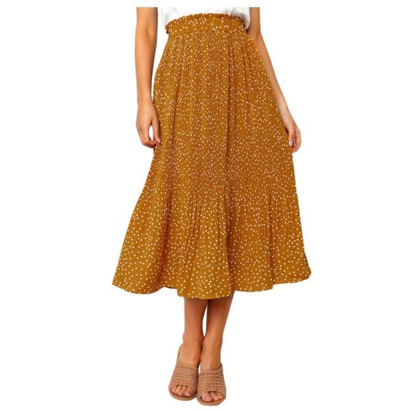 fashion 2020 summer casual chiffon print pockets high waist pleated maxi skirt womens long skirts for women, Black
fashion 2020 summer casual chiffon print pockets high waist pleated maxi skirt womens long skirts for women, Black