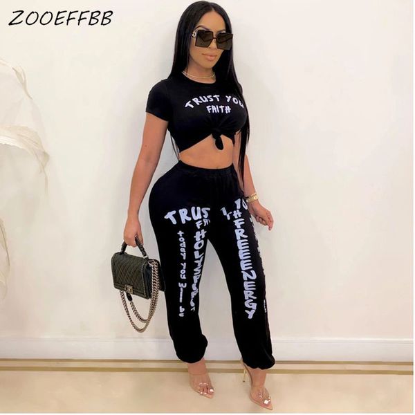 zooeffbb plus size letter print two piece set women tracksuit summer clothes crop pants lounge wear outfits matching sets, White
zooeffbb plus size letter print two piece set women tracksuit summer clothes crop pants lounge wear outfits matching sets, White