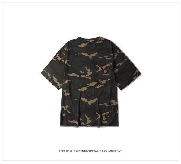 oversize t-shirts camo tee half-sleeve men clothing new fashion hip camouflage brand hop shirts spring thick cxkxk, Black
oversize t-shirts camo tee half-sleeve men clothing new fashion hip camouflage brand hop shirts spring thick cxkxk, Black