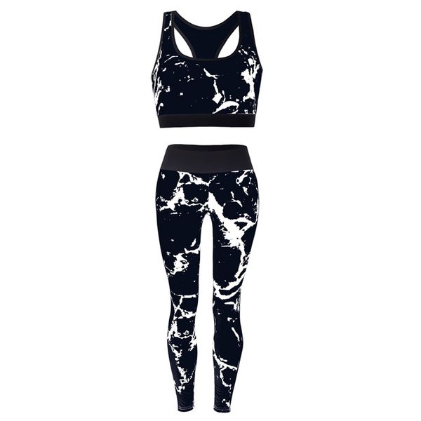 women's sports yoga set two-piece print sportswear gym clothing breathable slim fitness set running sports women, White;red
women's sports yoga set two-piece print sportswear gym clothing breathable slim fitness set running sports women, White;red