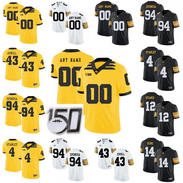iowa hawkeyes college football jerseys kids youth noah fant jersey george kittle jack koerner oliver martin nico ragaini custom stitched, Black
iowa hawkeyes college football jerseys kids youth noah fant jersey george kittle jack koerner oliver martin nico ragaini custom stitched, Black