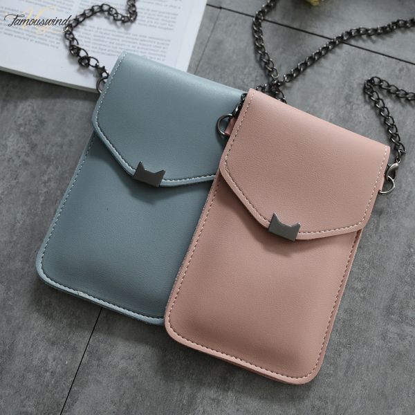 cat ear transparent touch screen simple mobile phone bag 2020 women messenger bags small flap bag mini shoulder bag
cat ear transparent touch screen simple mobile phone bag 2020 women messenger bags small flap bag mini shoulder bag