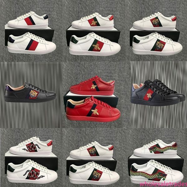 luxury shoes for men women vintage ace sneakers triple black white red leather casual shoes flat bottom skate sports trainers shoes 2020
luxury shoes for men women vintage ace sneakers triple black white red leather casual shoes flat bottom skate sports trainers shoes 2020