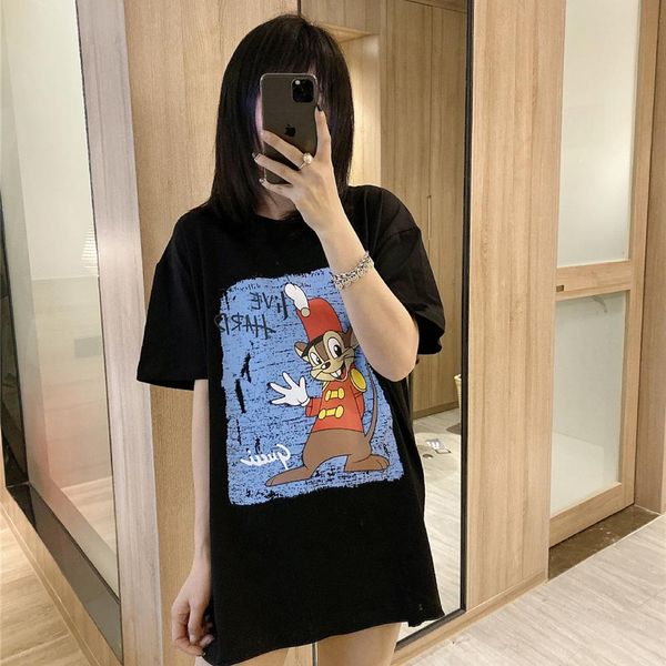 new cartoon mouse print short sleeve t-shirt women fashion casual sporty loose tshirt women's long t-shirt o-neck women tee shirts, White
new cartoon mouse print short sleeve t-shirt women fashion casual sporty loose tshirt women's long t-shirt o-neck women tee shirts, White