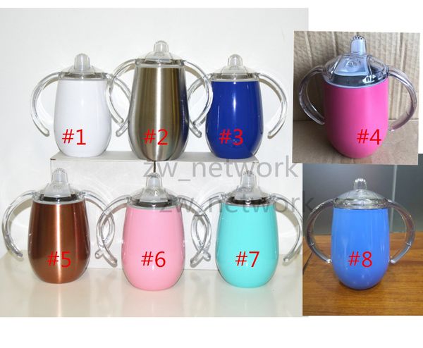10oz kids sippy cup stainless steel kids sucker cups double wall children drinking tumbler with handle insulated milk bottle
10oz kids sippy cup stainless steel kids sucker cups double wall children drinking tumbler with handle insulated milk bottle
