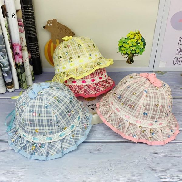 baby hat summer korean-style bucket hat baby summer -princess bucket children sun-resistant, Yellow 
baby hat summer korean-style bucket hat baby summer -princess bucket children sun-resistant, Yellow