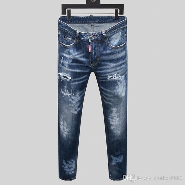 2020 mens distressed ripped patches jeans knee patch slim stretch pants distressed men skinny jeansblack pants men designer jeans, Blue
2020 mens distressed ripped patches jeans knee patch slim stretch pants distressed men skinny jeansblack pants men designer jeans, Blue