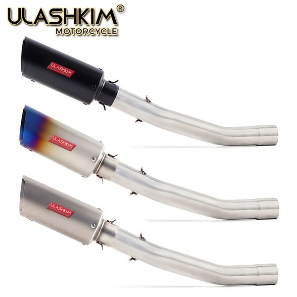 motorcycle exhaust full system middle link pipe muffler slip on for zx-6r zx6r zx 6r ninja 636 2008-2019
motorcycle exhaust full system middle link pipe muffler slip on for zx-6r zx6r zx 6r ninja 636 2008-2019