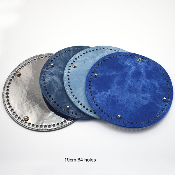 19x9cm circle bottom for bag bottom with holes pu leather accessories replacement for handmade diy shoulder bag handbag kzb18011, Black
19x9cm circle bottom for bag bottom with holes pu leather accessories replacement for handmade diy shoulder bag handbag kzb18011, Black