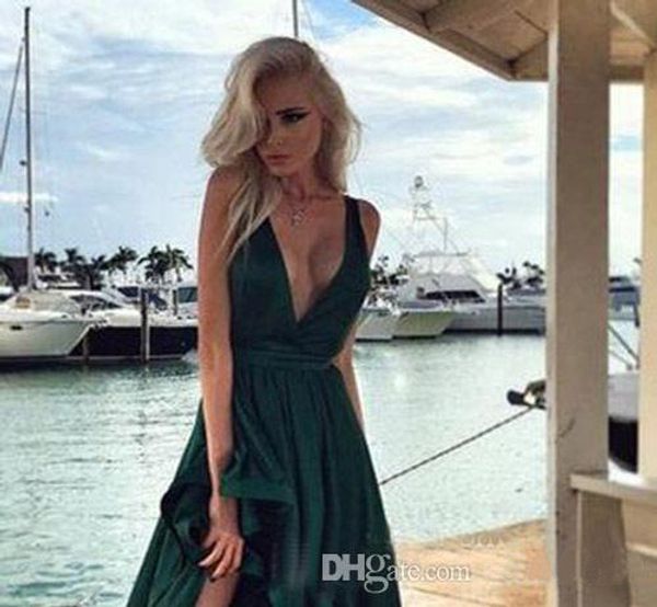 2020 очаровательная hunter green вечерние платья sexy глубокий v шеи выпускного платья высокого разделить длина пола формальное партии манти, Black;red
2020 очаровательная hunter green вечерние платья sexy глубокий v шеи выпускного платья высокого разделить длина пола формальное партии манти, Black;red