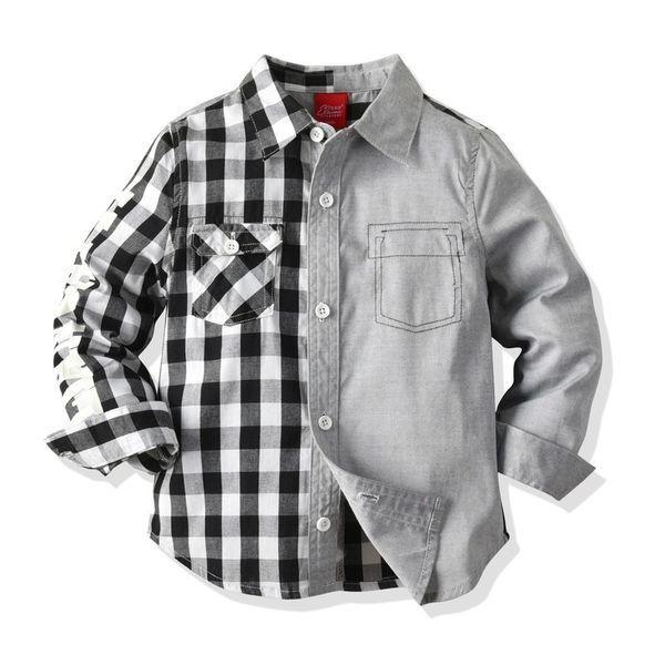 gentleman shirt baby boy clothing fashion black and white plaid boy shirts long sleeve shirts plaid shirt boys kids clothing, White;black
gentleman shirt baby boy clothing fashion black and white plaid boy shirts long sleeve shirts plaid shirt boys kids clothing, White;black