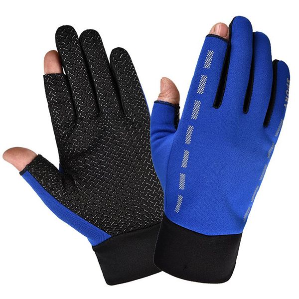 onewell cycling gloves 2-cut elastic thermal anti-slip protective glove accessories for fishing cycling hiking, Black
onewell cycling gloves 2-cut elastic thermal anti-slip protective glove accessories for fishing cycling hiking, Black
