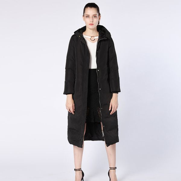 ynzzu casual women's down jacket 2018 winter long style 90% white duck down coat women warm hooded thicken female outwears o745, Black
ynzzu casual women's down jacket 2018 winter long style 90% white duck down coat women warm hooded thicken female outwears o745, Black