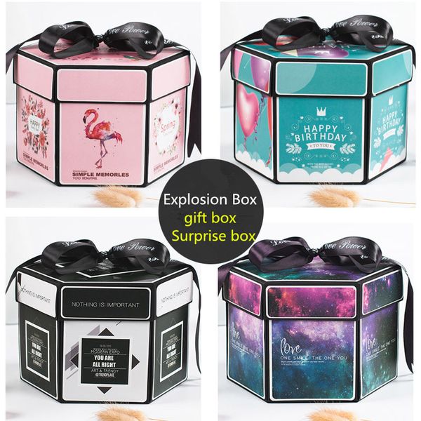 creativity handmade explosion box scrapbooking diy p album for valentine's day wedding box birthday party suprise gift
creativity handmade explosion box scrapbooking diy p album for valentine's day wedding box birthday party suprise gift