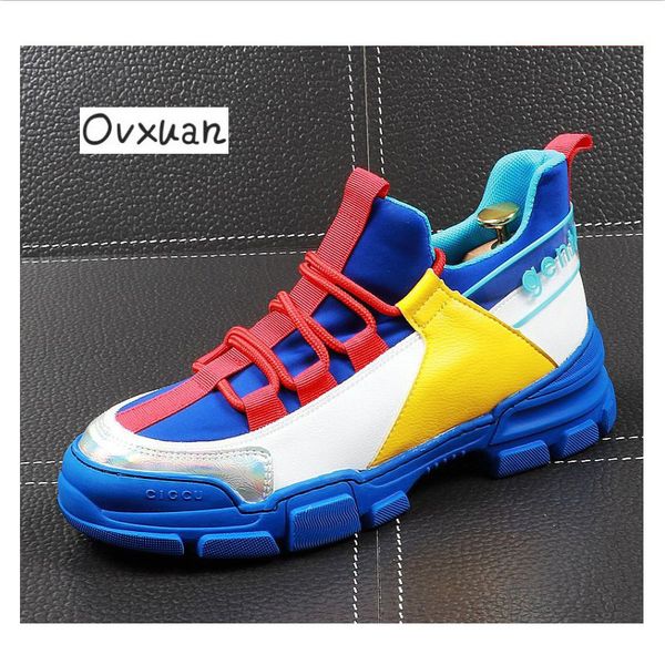 2019 men tide shoes youth new high sneakers fashion casual shoes men's flats plate height increasing leisure for celebrity, Black
2019 men tide shoes youth new high sneakers fashion casual shoes men's flats plate height increasing leisure for celebrity, Black