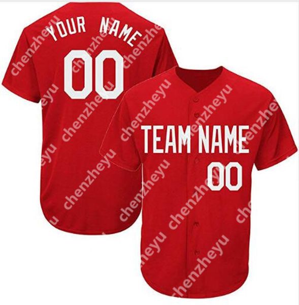 Cu tom new men ba eball jer ey imple neat jer ey pullover button red 3030
Cu tom new men ba eball jer ey imple neat jer ey pullover button red 3030