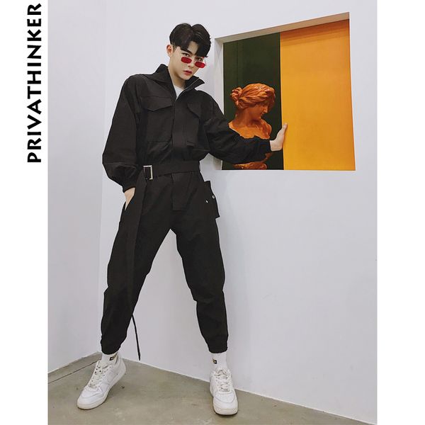 ins 2018 men casual jumpsuit man multi-pocket hooded hip hop overalls male one piece long sleeved autumn trousers, Black
ins 2018 men casual jumpsuit man multi-pocket hooded hip hop overalls male one piece long sleeved autumn trousers, Black