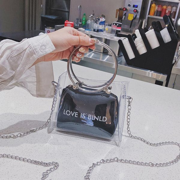 trend lady transparent ransparent square bag shoulder bag messenger bag+hand wallet sac transparent nouveau large capacity f914
trend lady transparent ransparent square bag shoulder bag messenger bag+hand wallet sac transparent nouveau large capacity f914
