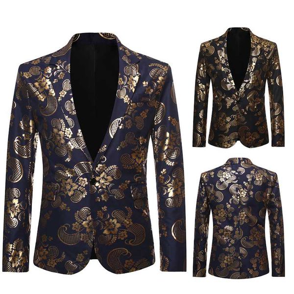 mens blazers casual suits men's four seasons gold-plated single-button suit wedding dress, White;black
mens blazers casual suits men's four seasons gold-plated single-button suit wedding dress, White;black
