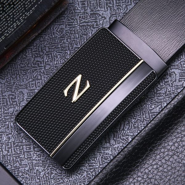 automatic buckle belt men z letter toothless buckle waist straps fashion formal wear casual waistband, Black;brown
automatic buckle belt men z letter toothless buckle waist straps fashion formal wear casual waistband, Black;brown