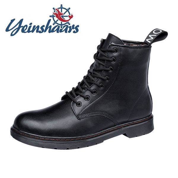mens shoes genuine leather motorcycle boots men brand cowboy botas fashion classic bota masculina size 47 48, Black
mens shoes genuine leather motorcycle boots men brand cowboy botas fashion classic bota masculina size 47 48, Black