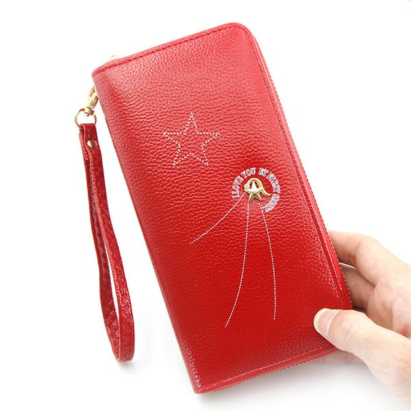 2020 new fashion women's zipper bag bills bit holder mobile phone bag wallet clutch women's coin wallet purses, Red;black
2020 new fashion women's zipper bag bills bit holder mobile phone bag wallet clutch women's coin wallet purses, Red;black