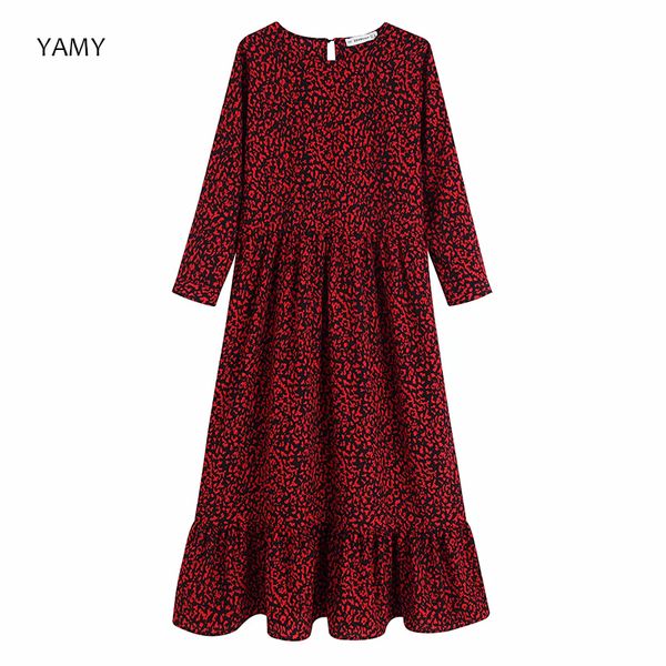 summer 2019 womens leopard print maxi dress long sleeve pleated straight female ruffles dress ankle length zora vintage vestidos, Black;pink
summer 2019 womens leopard print maxi dress long sleeve pleated straight female ruffles dress ankle length zora vintage vestidos, Black;pink