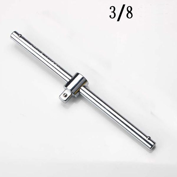 socket wrench t-handle socket extension sliding bar connection 1/4" 3/8" 1/2" lks99