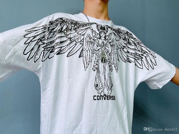 2020 mens tshirt men women short sleeves fashion boy london men breakage of the letter printing tee .1031, White;black
2020 mens tshirt men women short sleeves fashion boy london men breakage of the letter printing tee .1031, White;black