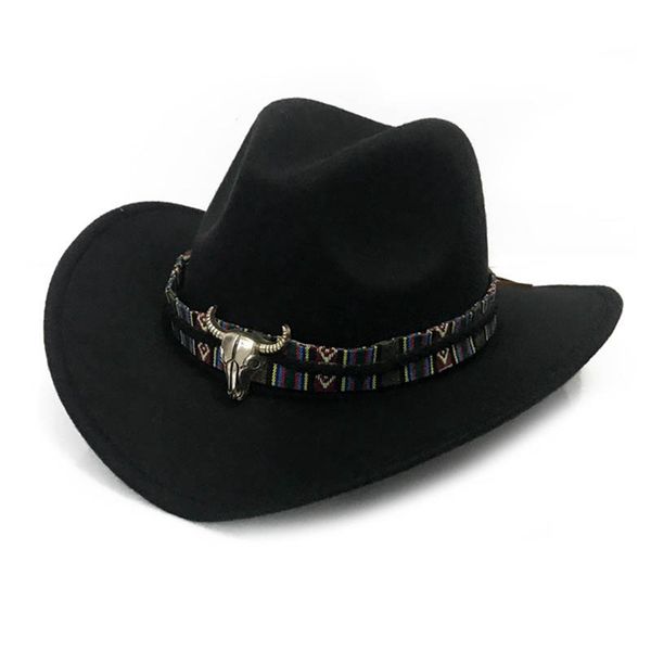 wool vintage womem men western cowboy hat with wide brim punk belt cowgirl jazz cap with leather belt wide brim cap, Blue;gray
wool vintage womem men western cowboy hat with wide brim punk belt cowgirl jazz cap with leather belt wide brim cap, Blue;gray
