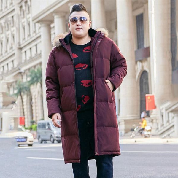 2019 winter new men's oversized -9xl 10xl winter with detachable fur collar coat long over the knee red jacket, Black
2019 winter new men's oversized -9xl 10xl winter with detachable fur collar coat long over the knee red jacket, Black