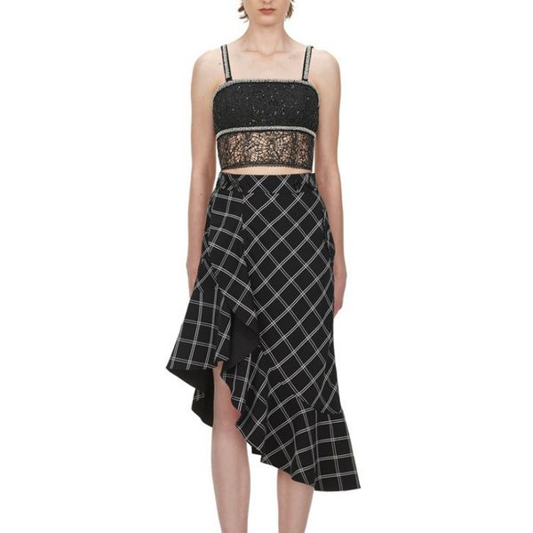 skirts 2021 summer women skirt casual fashion asymmetrical plaid ruffles mini patchwork button brand elegant irregular, Black
skirts 2021 summer women skirt casual fashion asymmetrical plaid ruffles mini patchwork button brand elegant irregular, Black