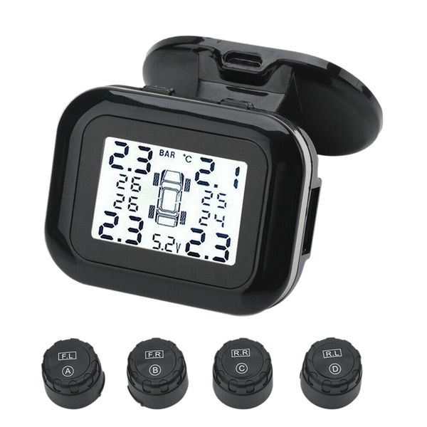 lcd tpms automotive wireless tire pressure monitoring system tire pressure temperature monitoring system w/ 4 external sens
lcd tpms automotive wireless tire pressure monitoring system tire pressure temperature monitoring system w/ 4 external sens
