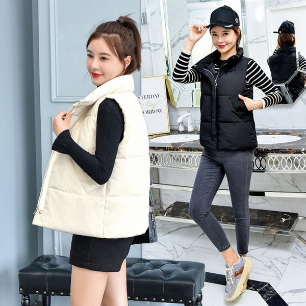 p shoot korean autumn and winter short down feather cotton-padded clothes waistcoat student thick down coat sleeveless cotto, Blue;black
p shoot korean autumn and winter short down feather cotton-padded clothes waistcoat student thick down coat sleeveless cotto, Blue;black