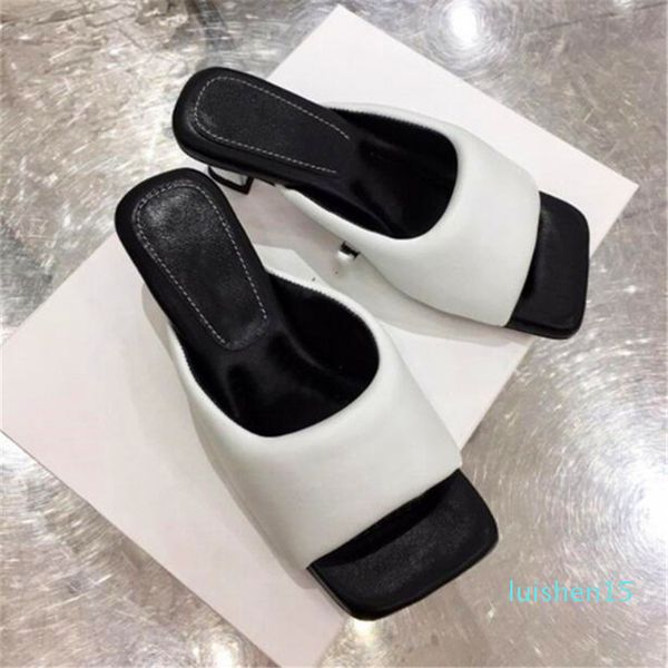 full sheepskin toe high heel ladies slippers fine heel black white yellow high heels summer ladies party sandals l15
full sheepskin toe high heel ladies slippers fine heel black white yellow high heels summer ladies party sandals l15