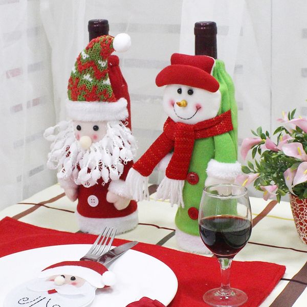 christmas santa claus wine bottle cover bag santa sack decoration christmas decorations for home party
christmas santa claus wine bottle cover bag santa sack decoration christmas decorations for home party