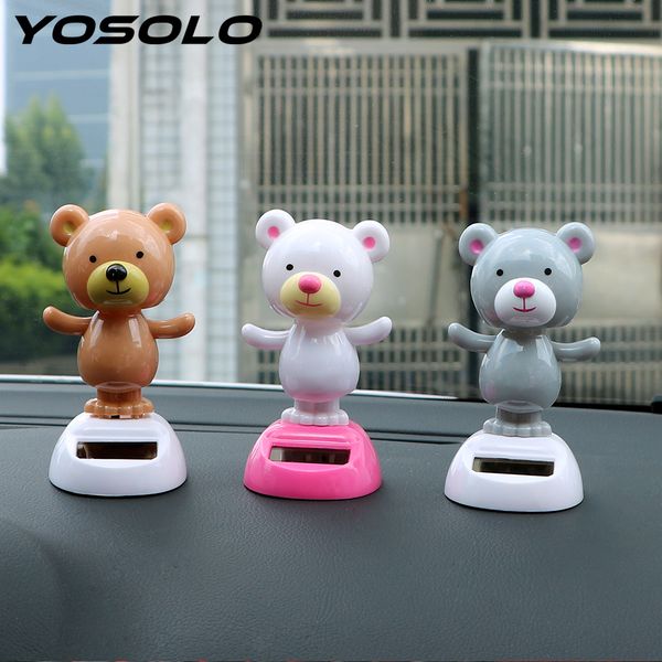 yosolo dashboard decoration car ornament swinging bobble doll toy cute bear dancing toy solar powered ornament auto accessories
yosolo dashboard decoration car ornament swinging bobble doll toy cute bear dancing toy solar powered ornament auto accessories