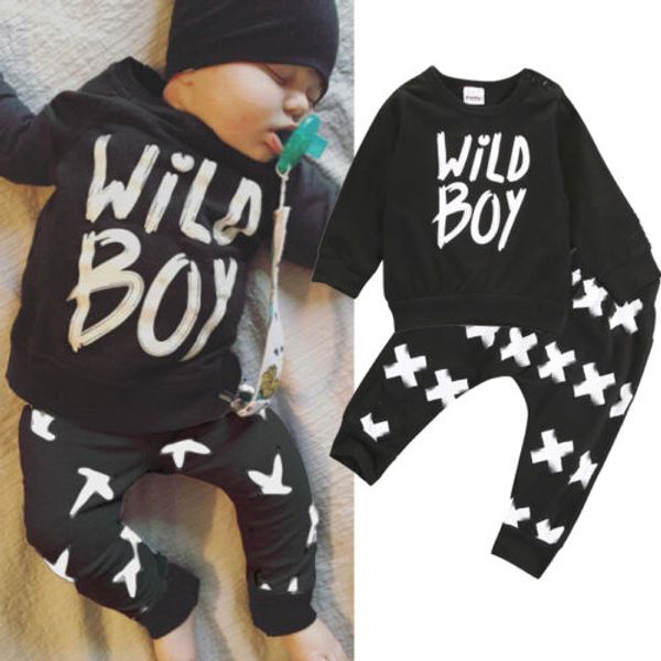 dropshipping baby spring autumn clothing baby boys long sleeve letter t shirt + plus print pants clothes 2pcs outfits set, White
dropshipping baby spring autumn clothing baby boys long sleeve letter t shirt + plus print pants clothes 2pcs outfits set, White