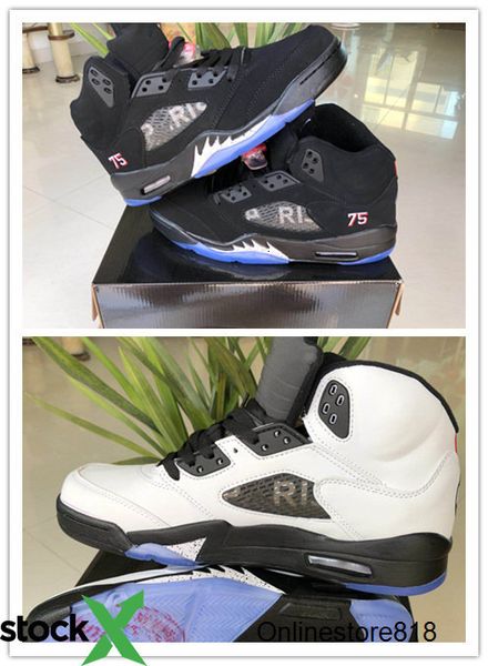 new 5 v paris low 5s 75 black white men jordon basketball shoes sports sneakers trainers good quality size 8-13
new 5 v paris low 5s 75 black white men jordon basketball shoes sports sneakers trainers good quality size 8-13