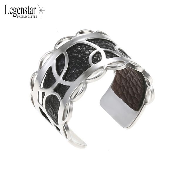 legenstar diy argent open resizable finger rings for women bijoux homme round stainless steel ring reversible leather bague, Slivery;golden
legenstar diy argent open resizable finger rings for women bijoux homme round stainless steel ring reversible leather bague, Slivery;golden