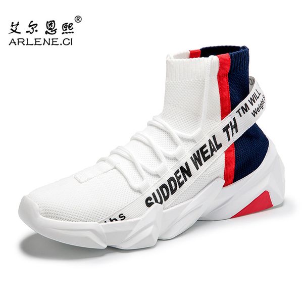 men tennis shoes high breathable mesh sport shoes male stability athletic fitness sock sneakers jogging men trainers
men tennis shoes high breathable mesh sport shoes male stability athletic fitness sock sneakers jogging men trainers