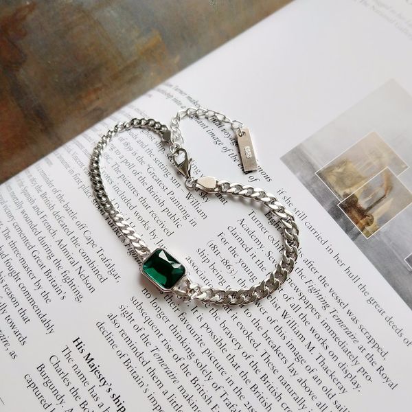 natural crystal 925 sterling silver bracelets square simple design fashion trendy element bracelets for women charms jewelry, Black
natural crystal 925 sterling silver bracelets square simple design fashion trendy element bracelets for women charms jewelry, Black
