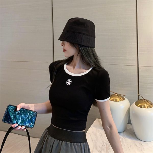 hong kong-style spoof xiaoxiangfeng t-shirt underpants short-sleeved t-shirt women's fashionable ins ultra-short tight high-waisted top, White
hong kong-style spoof xiaoxiangfeng t-shirt underpants short-sleeved t-shirt women's fashionable ins ultra-short tight high-waisted top, White