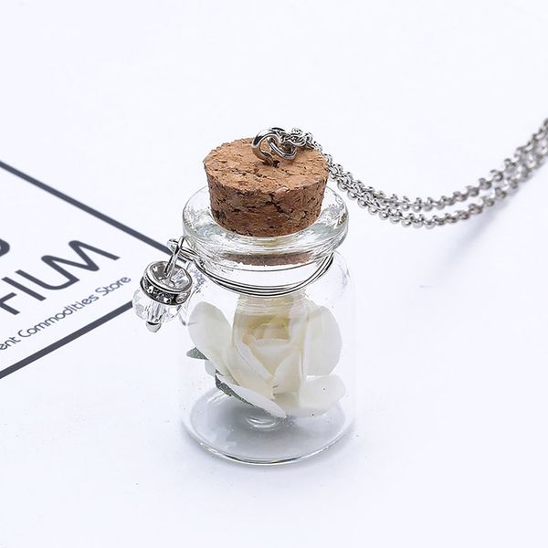 романтический luminous glow в dark rose flower ожерелье люминесцентные стекла желания бутылки цепь choker ожерелье подарка ювелирных изделий, Silver
романтический luminous glow в dark rose flower ожерелье люминесцентные стекла желания бутылки цепь choker ожерелье подарка ювелирных изделий, Silver
