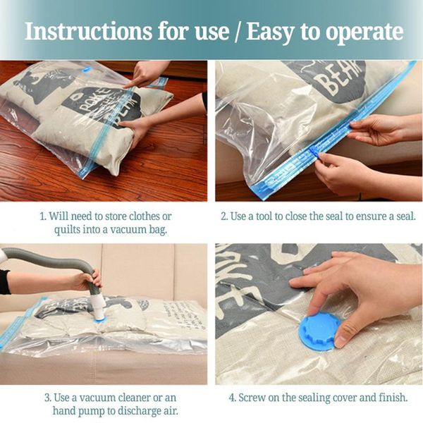 6pcs anti-mildew anti-mold vacuum clothes quilt storage bags space-saving bag vacuum cleaner hand-pump
6pcs anti-mildew anti-mold vacuum clothes quilt storage bags space-saving bag vacuum cleaner hand-pump