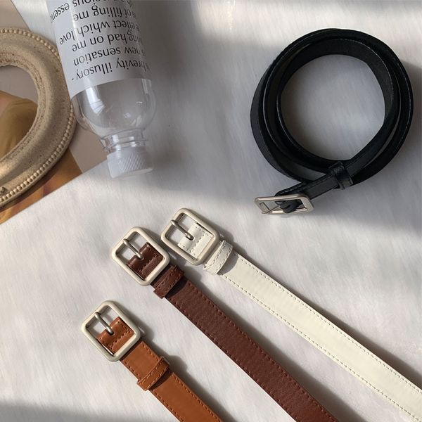 square buckle jeans jeans female personality female ins wind belt decorative pin buckle belt, Black;brown
square buckle jeans jeans female personality female ins wind belt decorative pin buckle belt, Black;brown