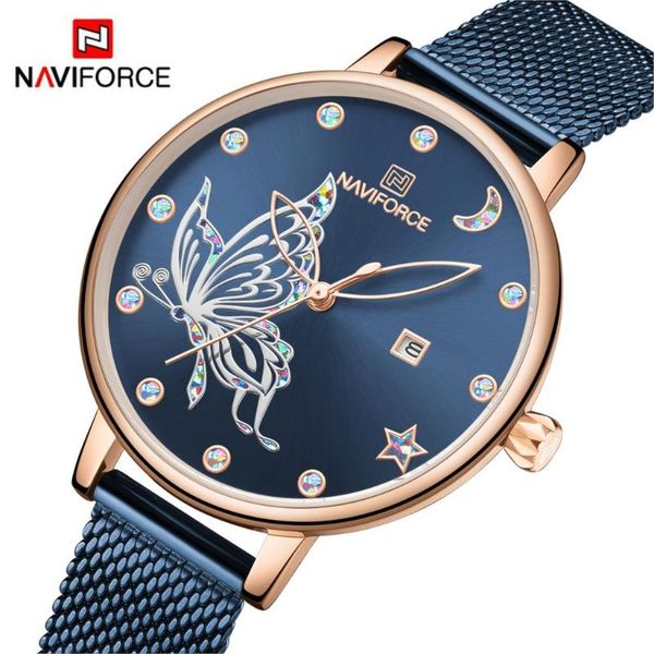 naviforce watch women fashion dress quartz ladies mesh stainless steel 3atm waterproof casual watches for girl 2020, Slivery;brown
naviforce watch women fashion dress quartz ladies mesh stainless steel 3atm waterproof casual watches for girl 2020, Slivery;brown